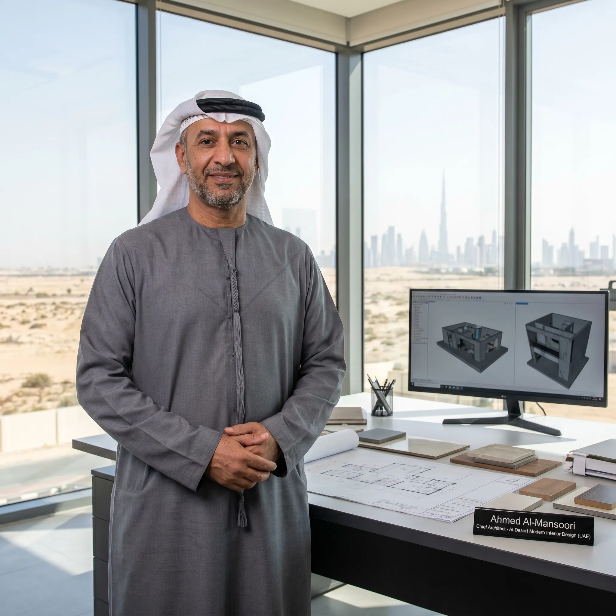 Ahmed Al-Mansoori - Verified Plywood Buyer from Al-Desert Modern Interior Design (UAE)